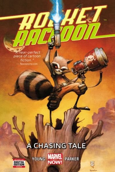 Cover for Skottie Young · Rocket Raccoon Volume 1: A Chasing Tale (Hardcover bog) (2015)