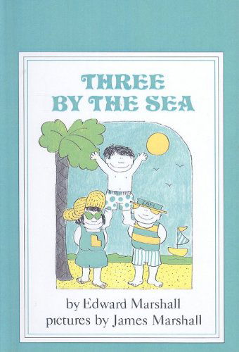 Cover for Edward Marshall · Three by the Sea (Puffin Easy-to-read: Level 2 (Pb)) (Hardcover Book) (1994)