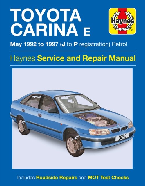 Cover for Haynes Publishing · Toyota Carina E Petrol (May 92 - 97) Haynes Repair Manual (Taschenbuch) [2 Revised edition] (2012)