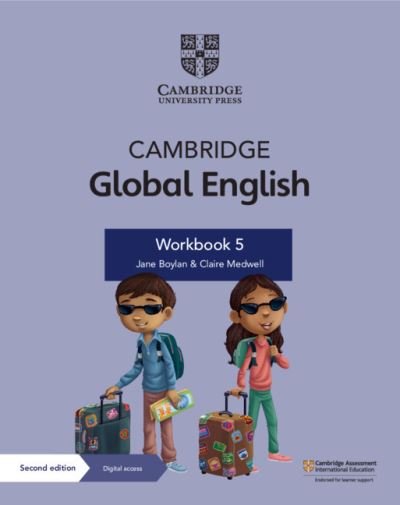 Cover for Jane Boylan · Cambridge Global English Workbook 5 with Digital Access (1 Year): for Cambridge Primary English as a Second Language - Cambridge Primary Global English (Bok) [2 Revised edition] (2021)