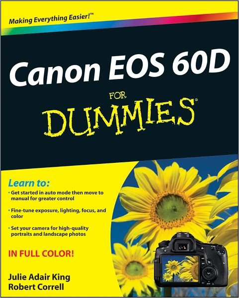 Cover for King, Julie Adair (Indianapolis, Indiana) · Canon EOS 60D For Dummies (Pocketbok) (2011)