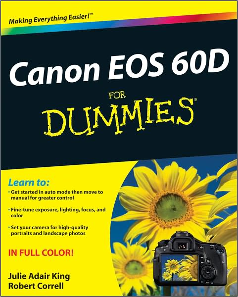 Cover for King, Julie Adair (Indianapolis, Indiana) · Canon EOS 60D For Dummies (Paperback Book) (2011)