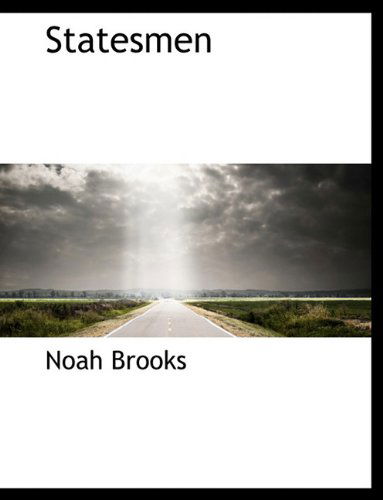 Cover for Noah Brooks · Statesmen (Paperback Bog) (2010)