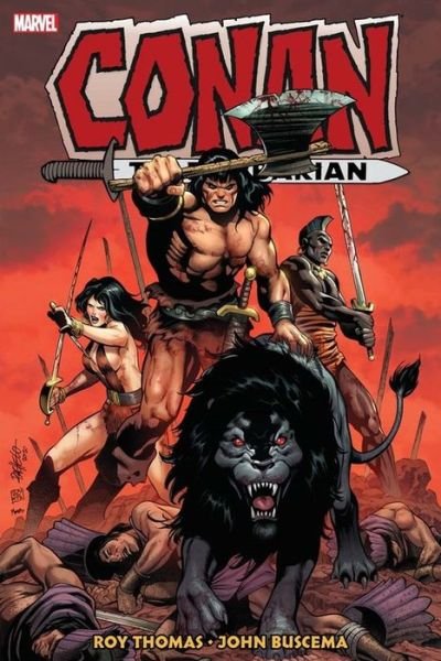 Cover for Roy Thomas · Conan The Barbarian: The Original Marvel Years Omnibus Vol. 4 (Hardcover Book) (2020)