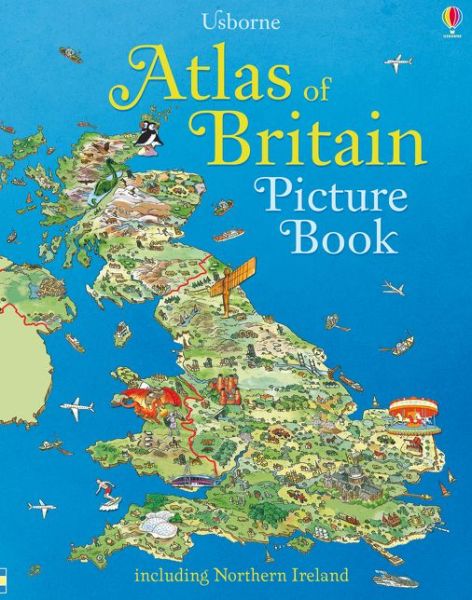 Cover for Fiona Patchett · Atlas of Britain Picture Book (Hardcover Book) [New edition] (2015)