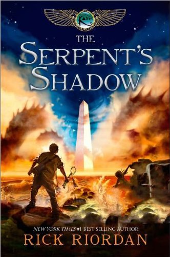 Cover for Rick Riordan · The Serpent's Shadow (Thorndike Press Large Print Literacy Bridge Series) (Hardcover bog) [Lrg edition] (2012)