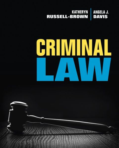 Cover for Katheryn Russell-Brown · Criminal Law (Pocketbok) (2015)