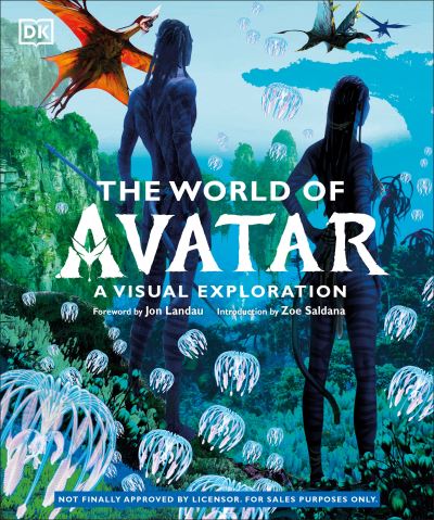 Cover for Izzo,joshua / Saldana,zoe · The World of Avatar: A Visual Exploration (Book) (2022)