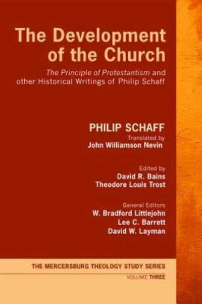 Cover for Dr Philip Schaff · The Development of the Church (Hardcover Book) (2017)