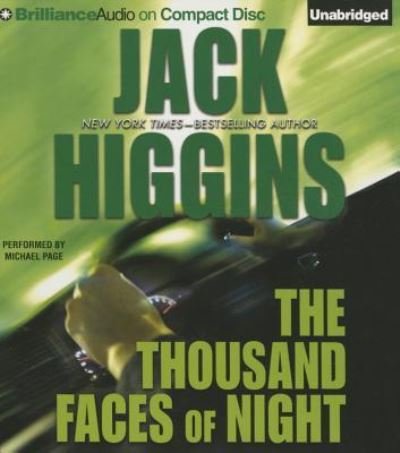 The Thousand Faces of Night - Jack Higgins - Musik - Brilliance Audio - 9781511360890 - 9. März 2016