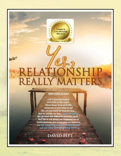 Cover for David Pitt · Yes, Relationship Really Matters (Paperback Book) (2018)