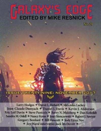 Cover for Mercedes Lackey · Galaxy?s Edge: Magazine Issue 29 (November 2017) (Bog) (2017)