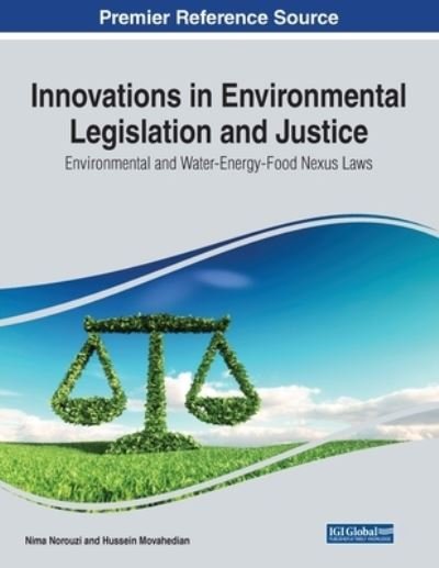 Cover for Nima Norouzi · Innovations in Environmental Legislation and Justice (Book) (2023)