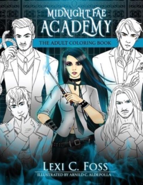 Cover for Lexi C Foss · Midnight Fae Academy Coloring Book (Pocketbok) (2022)