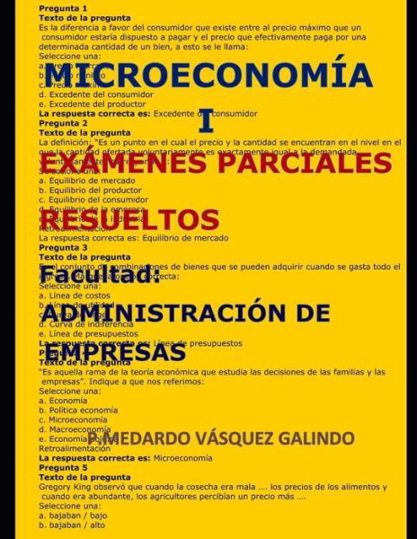 Microeconom - V - Livros - Independently Published - 9781719980890 - 31 de agosto de 2018