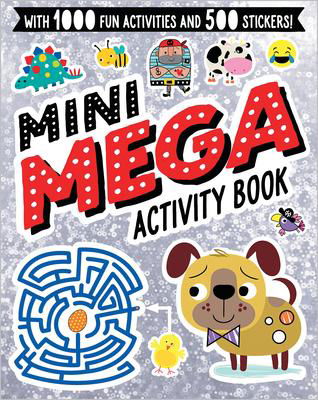 Cover for Ltd. Make Believe Ideas · Sticker Activity Book Mini Mega - Silver (Pocketbok) (2018)