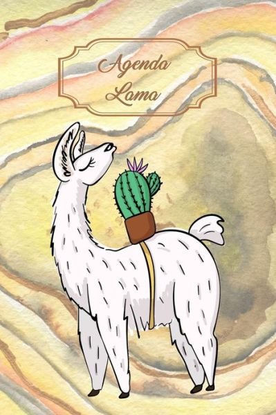 Cover for Virginie Cartonnet · Agenda Lama (Paperback Book) (2018)