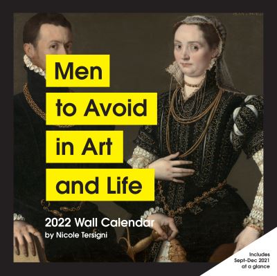 Cover for Nicole Tersigni · 2022 Wall Calendar: Men to Avoid in Art and Life (Calendar) (2021)