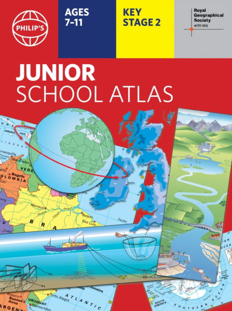 Cover for Philip's Maps · Philip's RGS Junior School Atlas: 12th edition PB - Philip's World Atlas (Pocketbok) (2024)