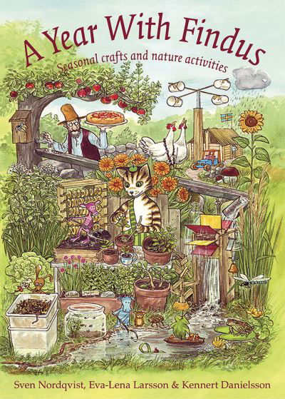 A Year with Findus: Seasonal crafts and nature activities - Sven Nordqvist - Livros - Hawthorn Press - 9781912480890 - 25 de setembro de 2023