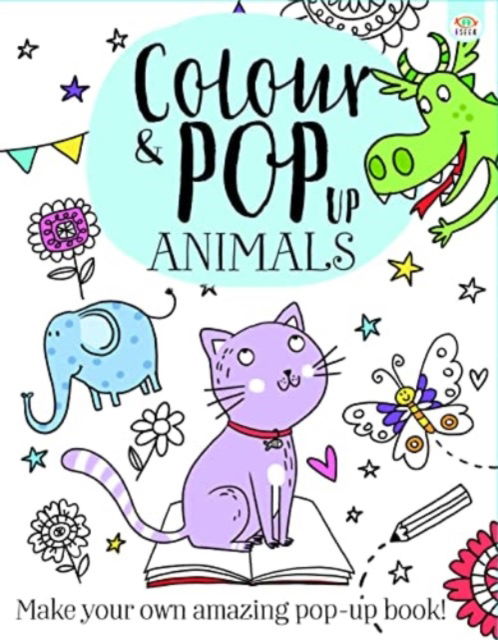 Cover for Elizabeth Golding · Colour &amp; Pop Up Animals - Colour and Pop Up (Pocketbok) (2022)