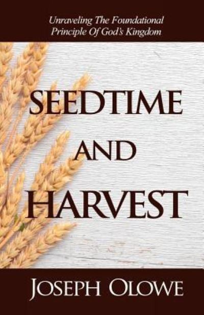 Cover for Joseph Olowe · Seedtime and Harvest (Paperback Book) (2019)