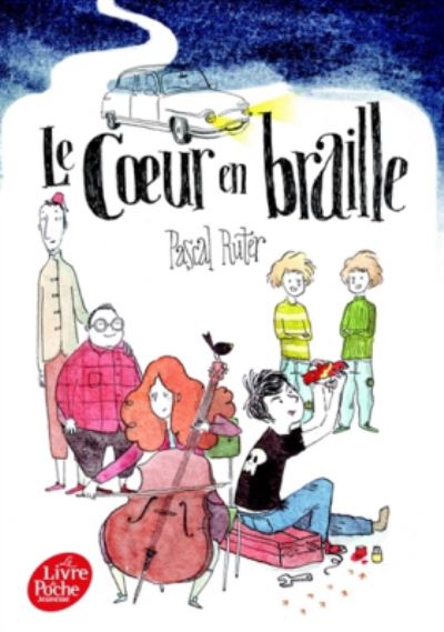 Cover for Pascal Ruter · Le coeur en braille (Paperback Book) (2017)