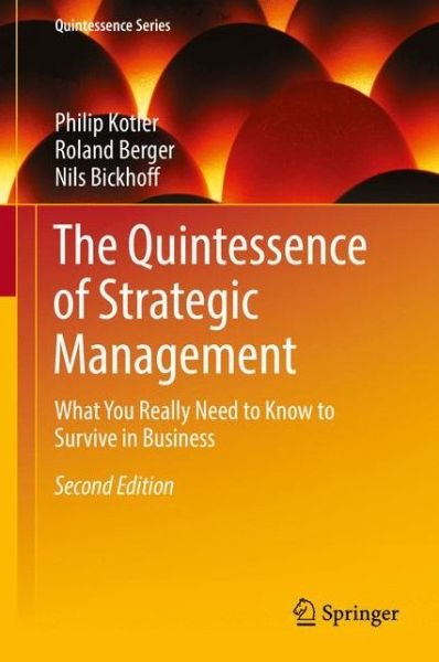 Cover for Philip Kotler · The Quintessence of Strategic Management (Book) [2 Revised edition] (2016)