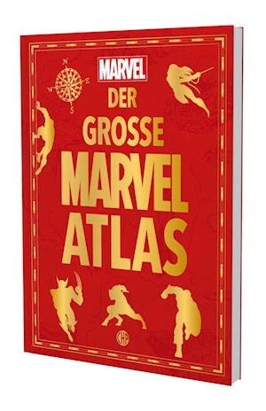 Cover for Ned Hartley · Der große Marvel-Atlas (Buch) (2023)