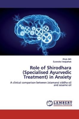 Cover for Jain · Role of Shirodhara (Specialised Ay (Bok) (2018)