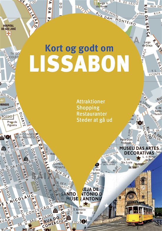 Cover for Politikens Kort og godt om¤Politikens rejsebøger: Kort og godt om Lissabon (Sewn Spine Book) [5th edition] (2021)