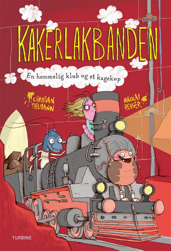 Cover for Christian Tielmann · Kakerlakbanden 2 - En hemmelig klub og et kagekup (Gebundenes Buch) [1. Ausgabe] (2020)