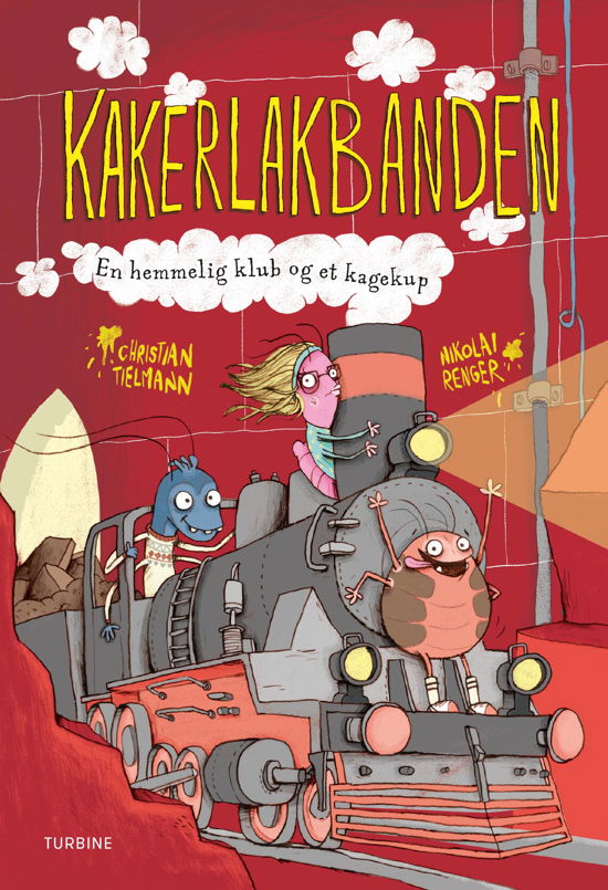 Cover for Christian Tielmann · Kakerlakbanden 2 - En hemmelig klub og et kagekup (Hardcover bog) [1. udgave] (2020)