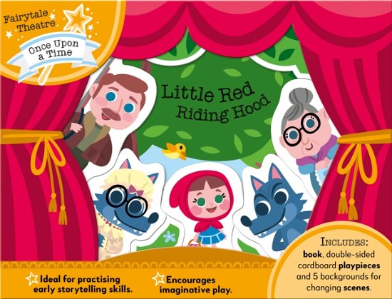 Little Red Riding Hood (Fairytale Theatre) - Fairytale Theatre: Once Upon a Time - Louise Buckens - Books - Globe - 9788742554890 - October 5, 2023