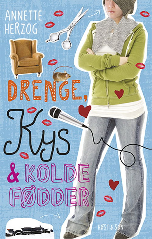 Cover for Annette Herzog · Drenge, kys og kolde fødder (Sewn Spine Book) [1e uitgave] (2012)