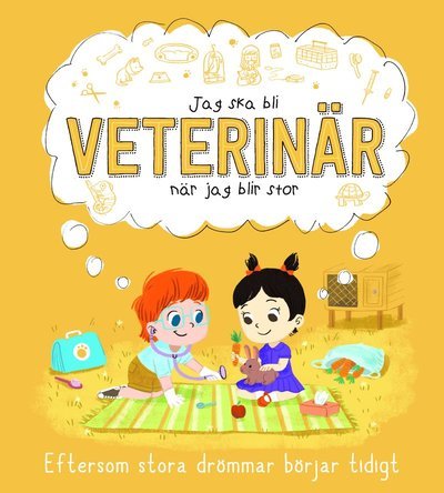 Cover for Jag skall bli veterinär när jag blir stor (Gebundesens Buch) (2023)