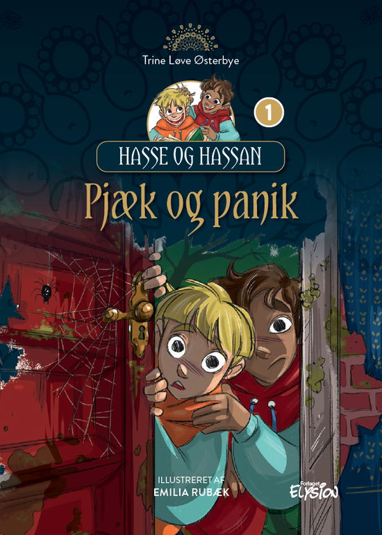 Cover for Trine Løve Østerbye · Hasse og Hassan: Pjæk og panik (Hardcover Book) [1er édition] (2021)