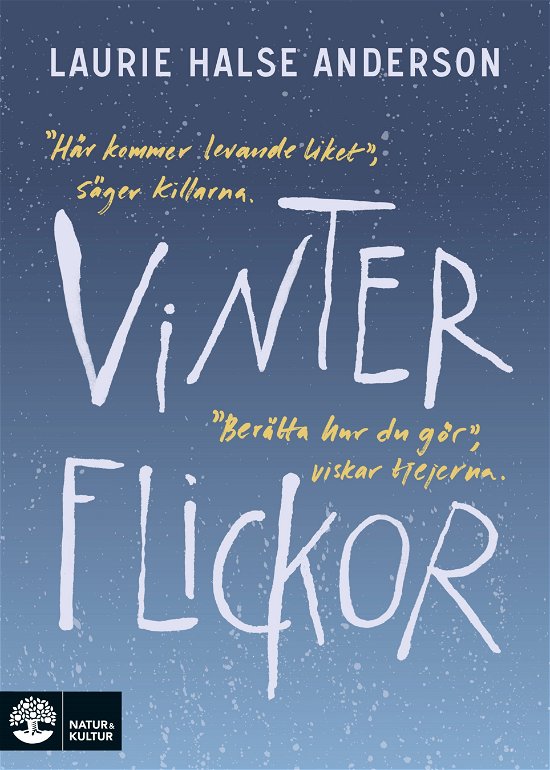Cover for Laurie Halse Anderson · Vinterflickor (Indbundet Bog) (2024)