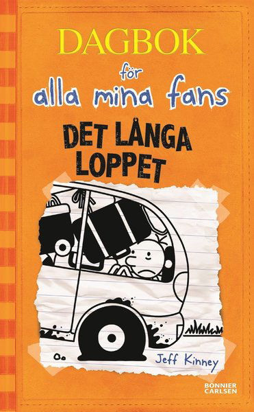 Cover for Jeff Kinney · Dagbok för alla mina fans: Det långa loppet (Landkart) (2015)