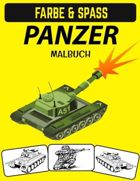 Cover for Black Rose Press House · Panzer Malbuch (Taschenbuch) (2020)
