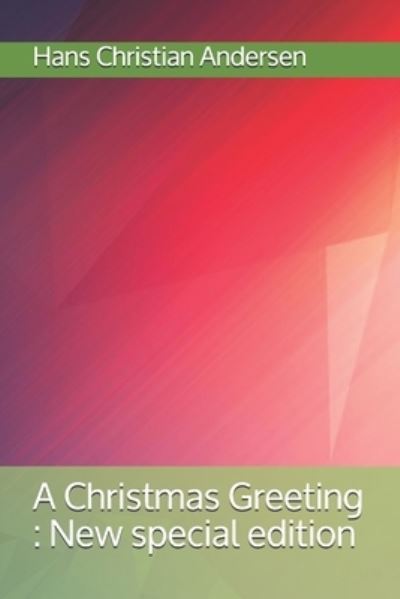 Cover for Hans Christian Andersen · A Christmas Greeting (Paperback Book) (2020)