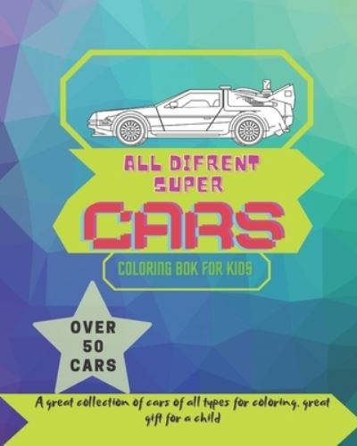 Cover for Rafal Chodacki · Cars coloring book (Paperback Book) (2021)