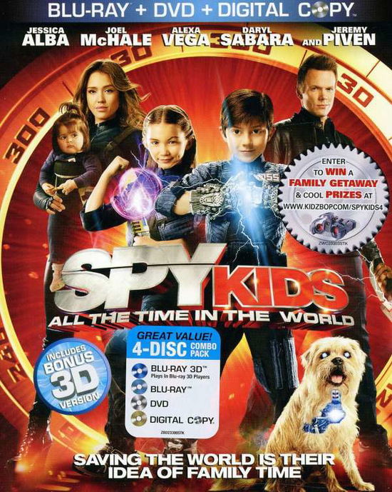 Cover for Spy Kids 4 (Blu-Ray) (2011)