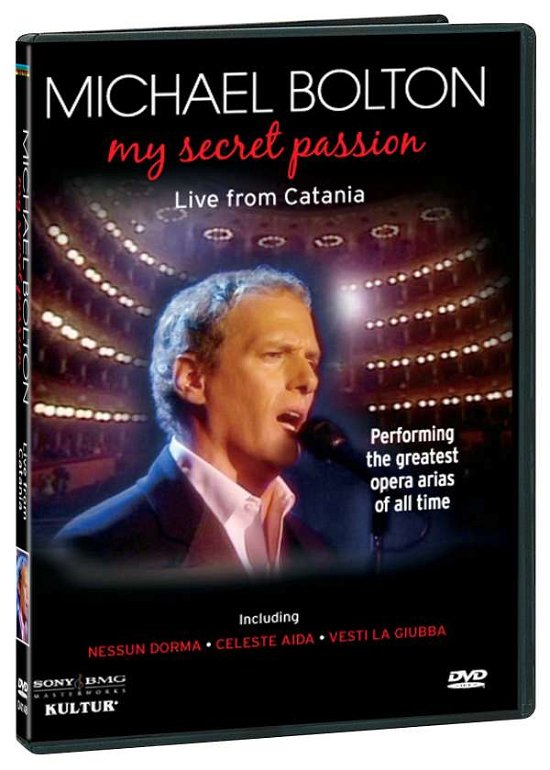 Cover for Michael Bolton · My Secret Passion (DVD) (2007)