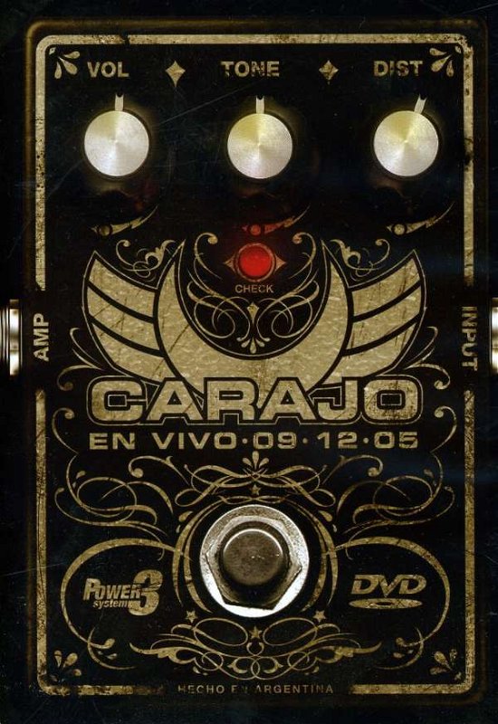 Cover for Carajo · En Vivo (DVD) (2009)
