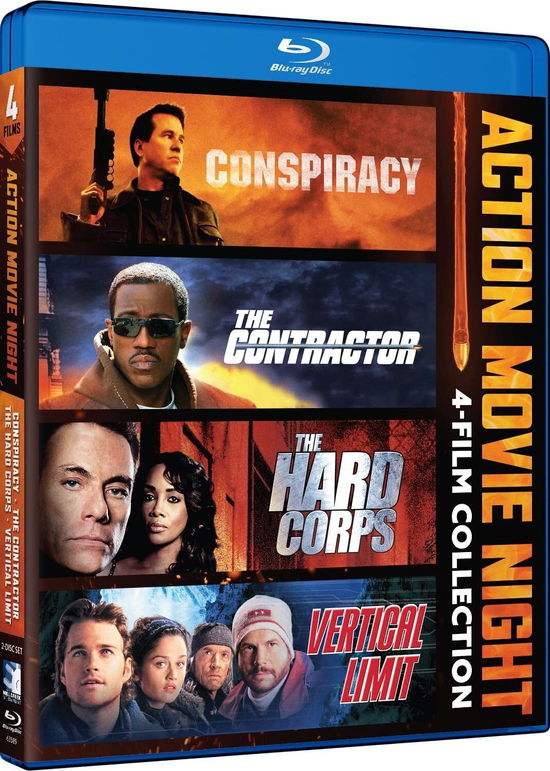 Cover for Action Movie Night 4-pack (Blu-ray) (2023)