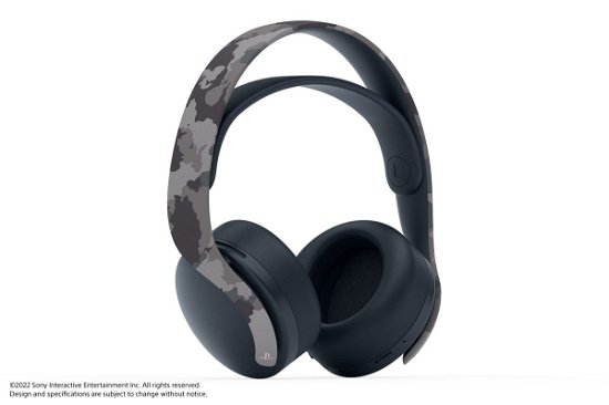 Cover for Ps4 · Sony Official PlayStation 5  Pulse 3D Wireless Headset  Grey Camouflage PSVRPS4PS5PC (TILBEHØR)