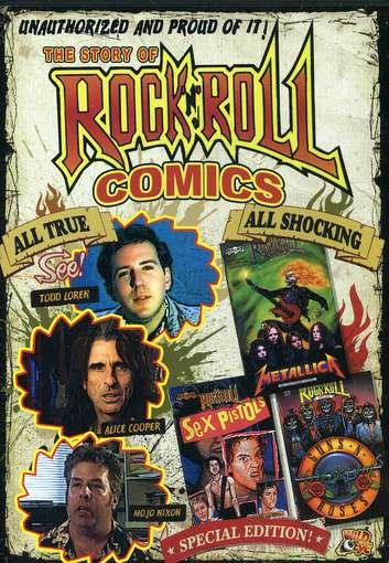 Cover for Story Of Rock N Roll Comics-Story Of Rock N Roll Comic (DVD) (2012)