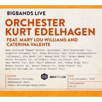 Cover for Orchester Kurt Edelhagen · Orchester Kurt Edelhagen-bigbands Live (CD) (2013)