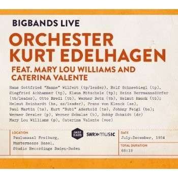 Orchester Kurt Edelhagen · Orchester Kurt Edelhagen-bigbands Live (CD) (2013)